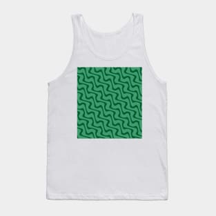 Emerald Zig Zag Tank Top